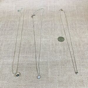 Silver Dainty Necklace Bundle‎